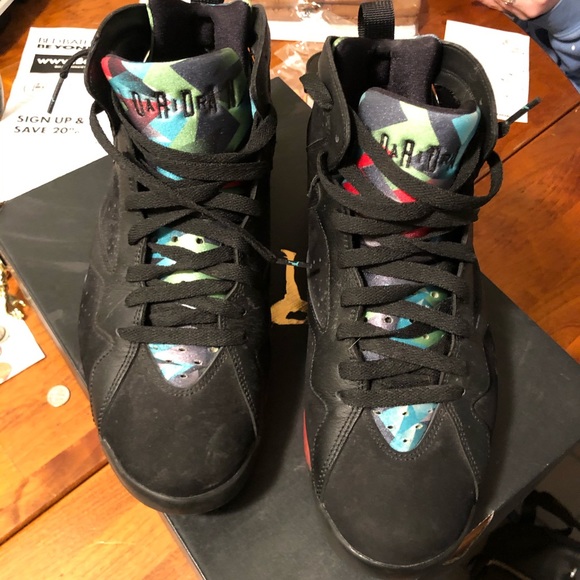 Retro 11 low cool grey & Retro 7 Barcelona Nights - Picture 2 of 7